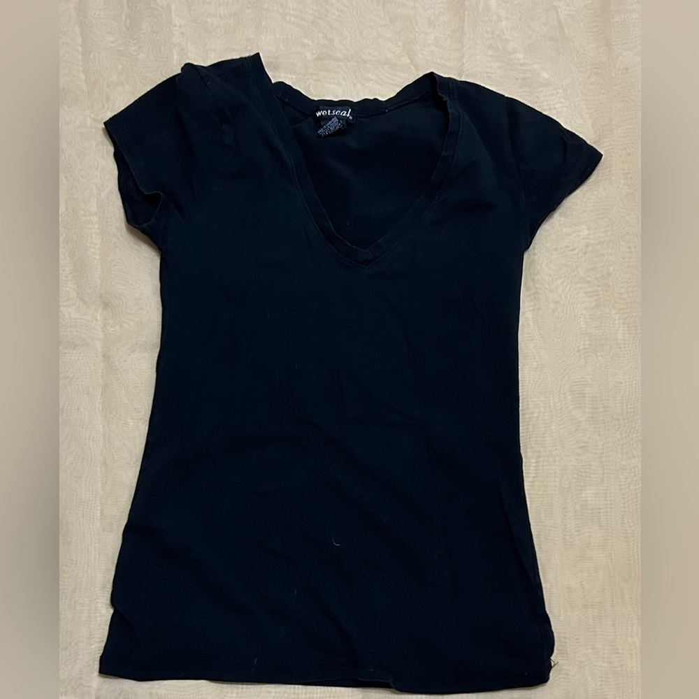 Black V Neck